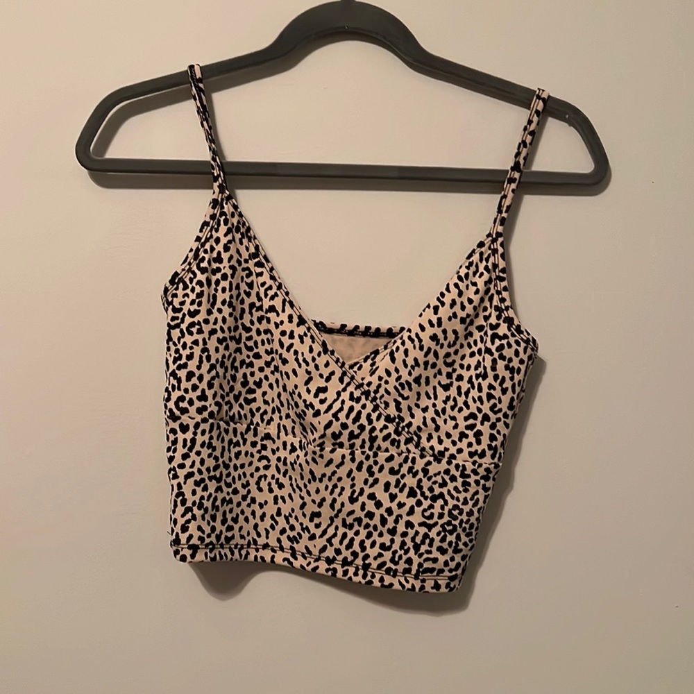 Cheetah crop Top